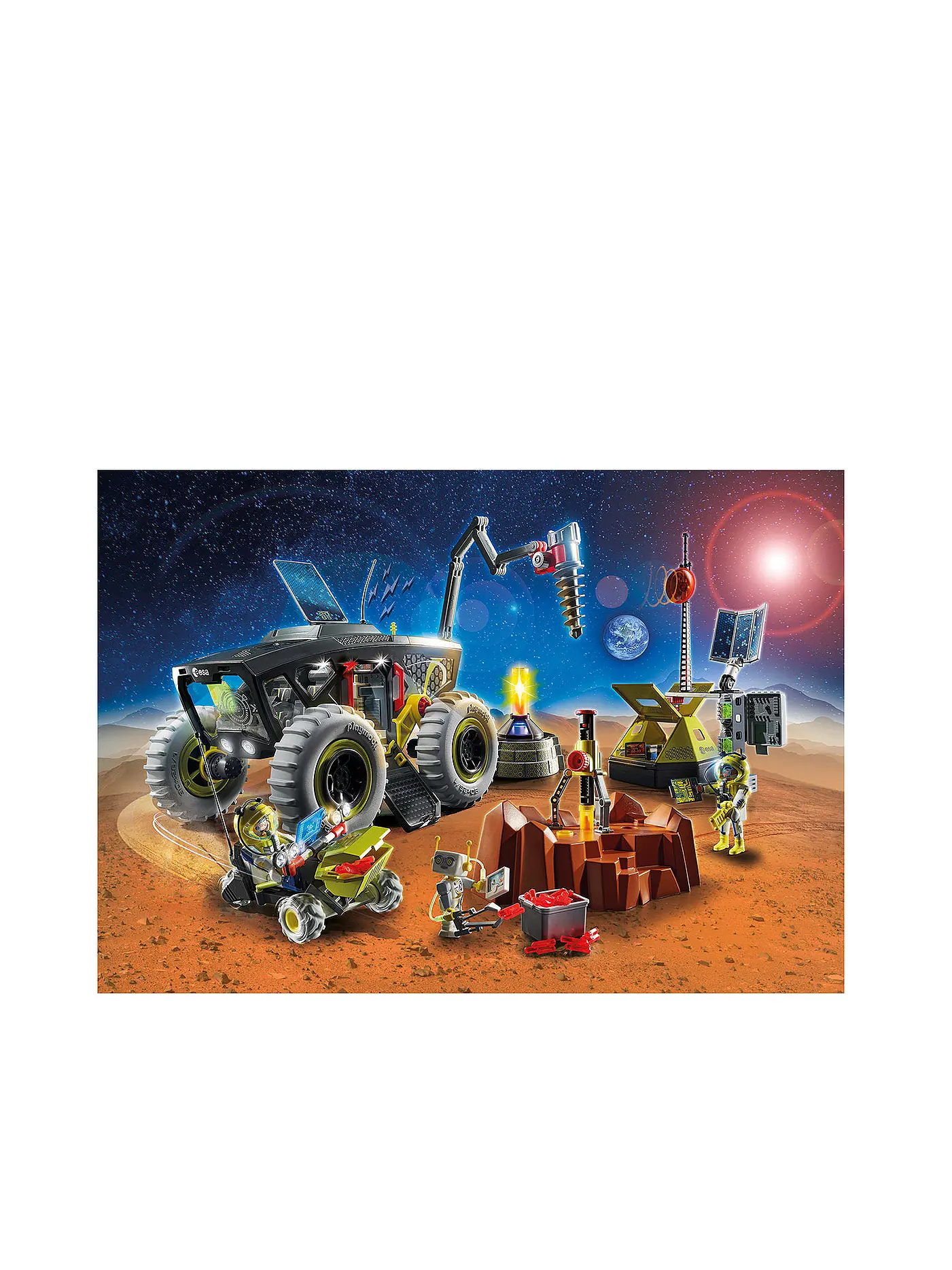 PLAYMOBIL | Mars-Expedition mit Fahrzeugen 70888 | 